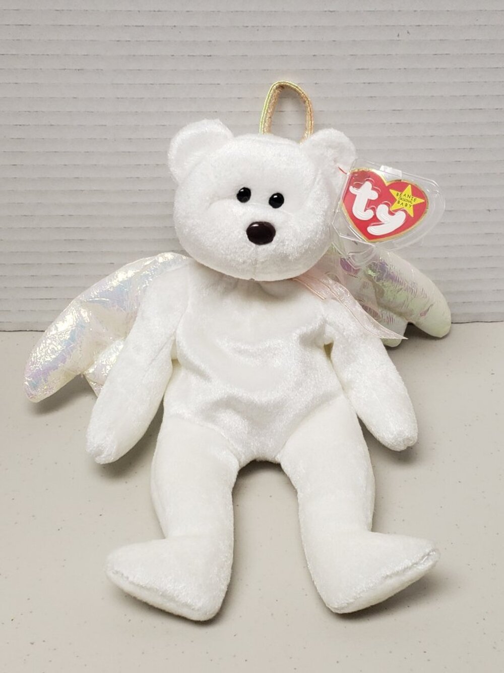 Ty Beanie Baby Halo The Angel Bear